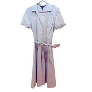 H&M Baby Blue Shirt Dress, Size 8